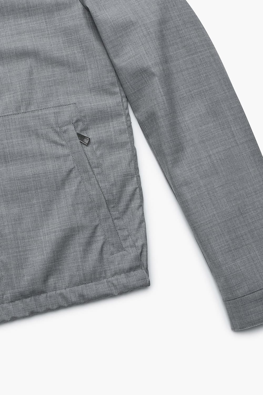 썸머 울 혼방 후드 집업 점퍼 53T4029012