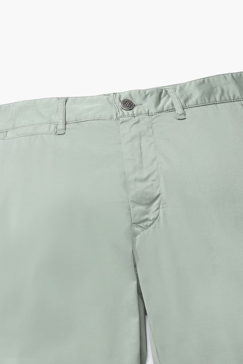 코튼 슬림 301 라이트그린 캐주얼 팬츠