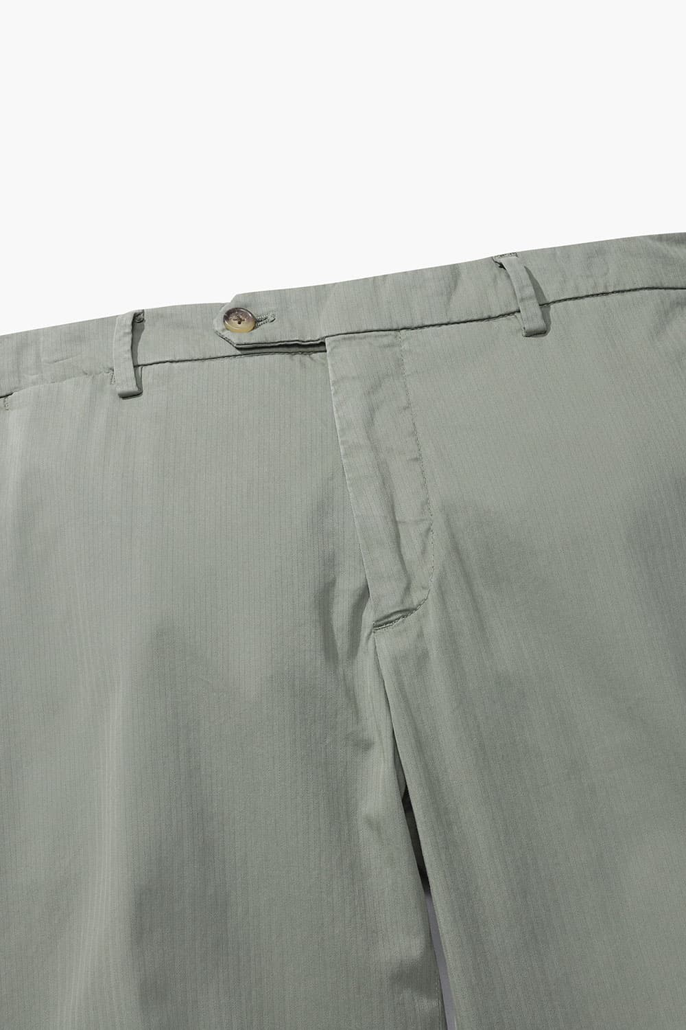 코튼 세미와이드 라이트그린 팬츠