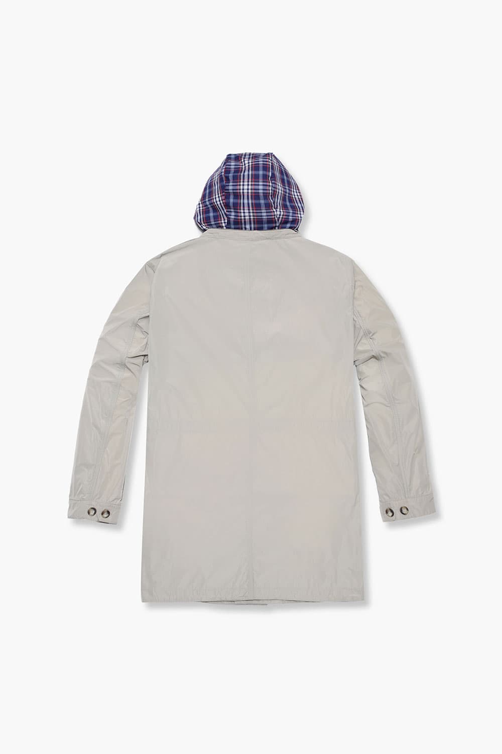 우븐 후드 105 라이트베이지 트렌치 코트