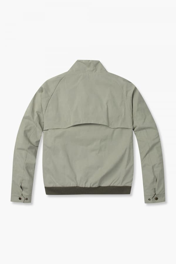 왁스 코튼 베이직 블루종 821 라이트그린 점퍼