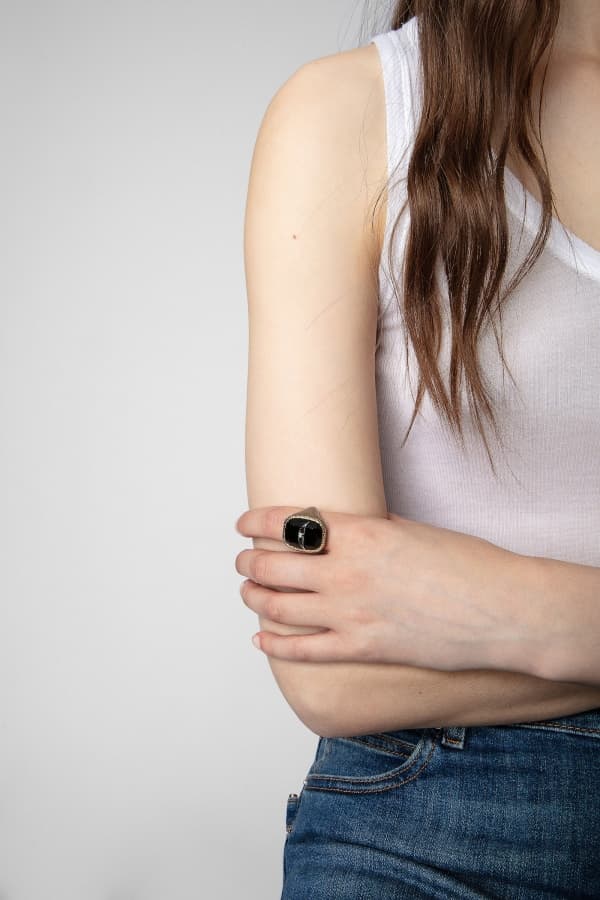 Rock Signet Ring