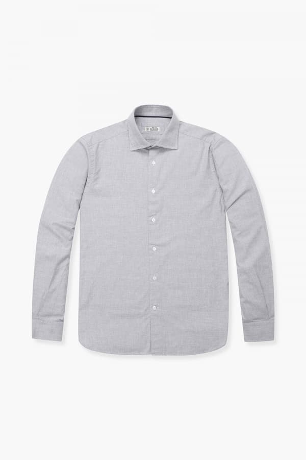 코튼 베이직 플란넬 셔츠 BE110H340903