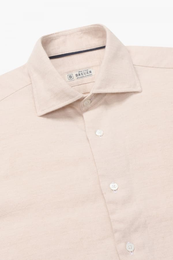 코튼 베이직 플란넬 304 라이트베이지 셔츠