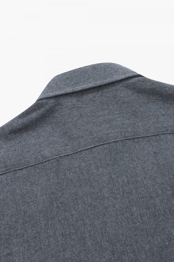 코튼 베이직 플란넬 셔츠 BE140H343905