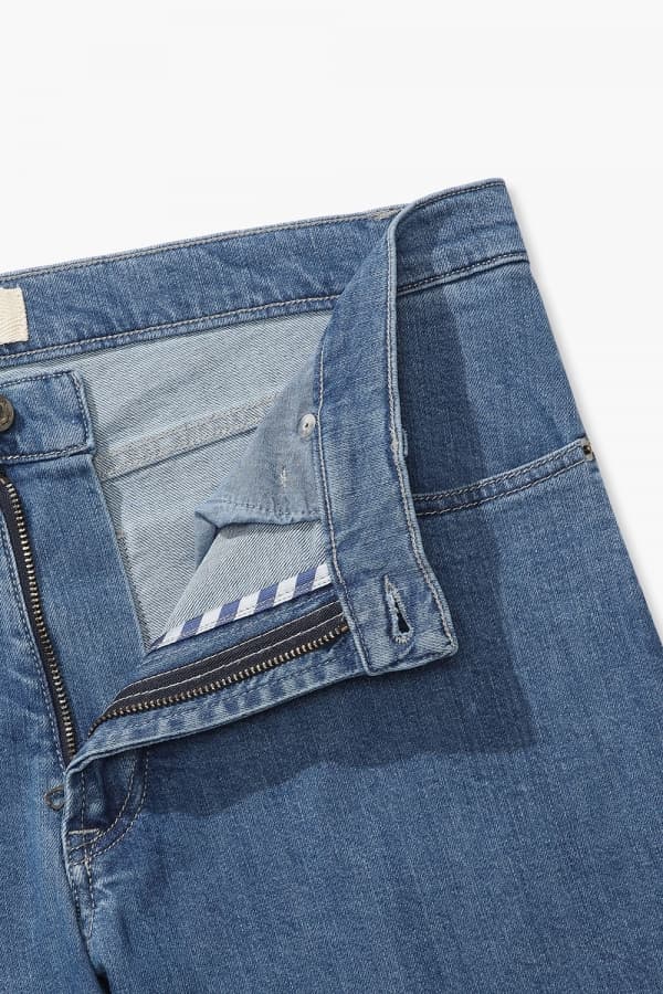 중청 데님 스트레이트 캐주얼 팬츠 PRH3538H353803