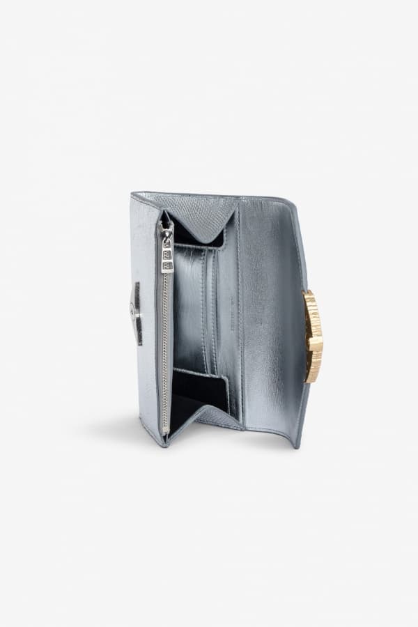 Borderline Metallic Wallet