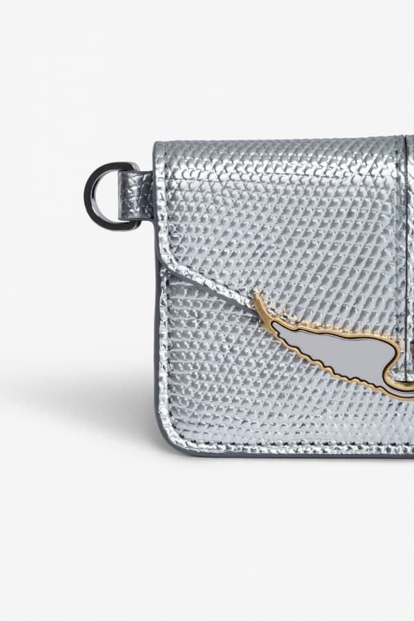 Borderline Pass Metallic Card Holder