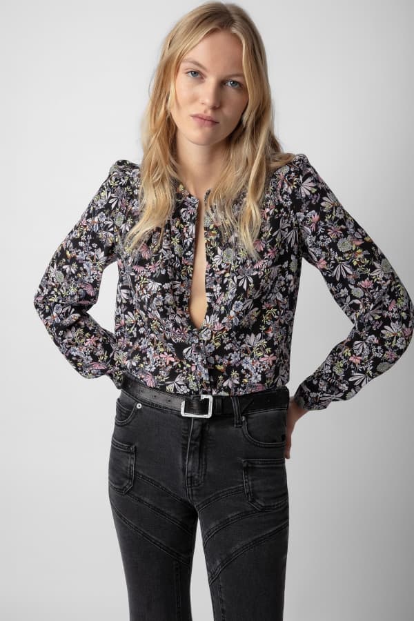 Tchin Silk Blouse