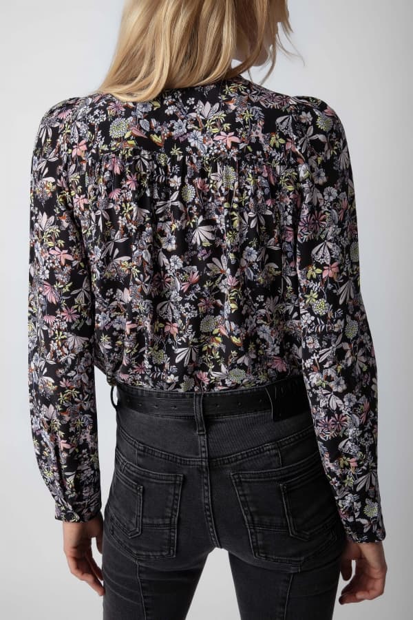 Tchin Silk Blouse