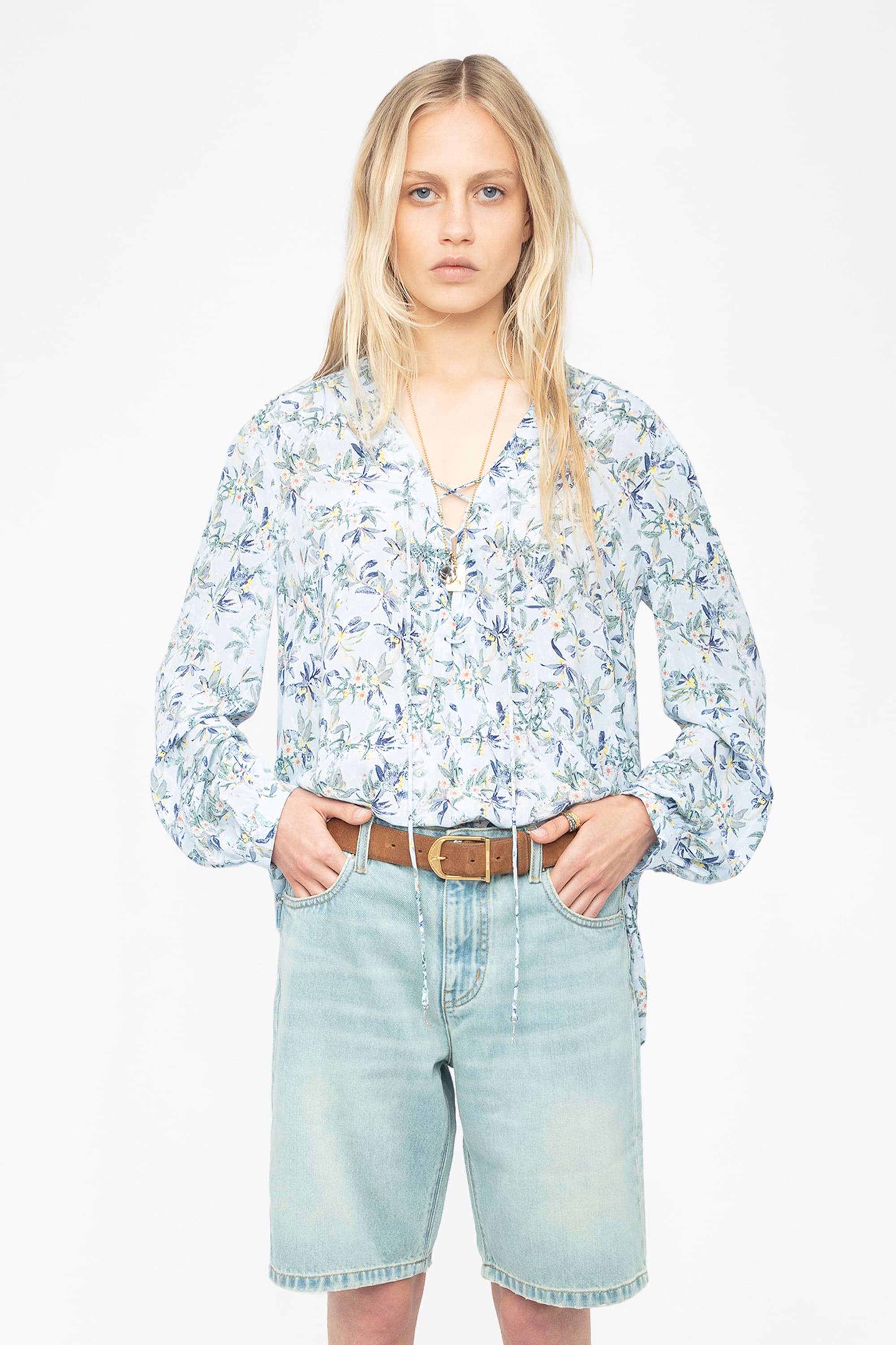 Tamela Flower Blouse