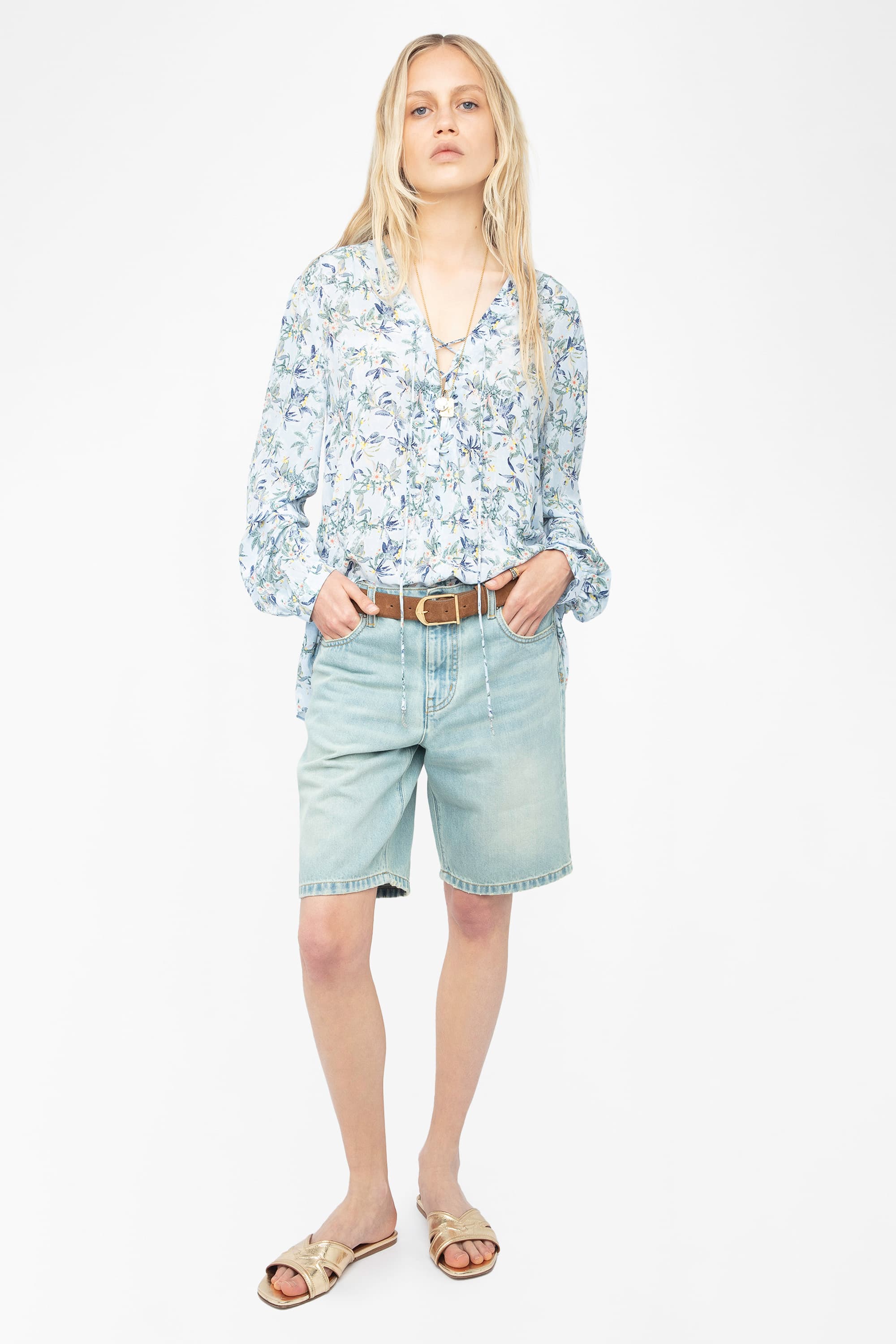 Tamela Flower Blouse